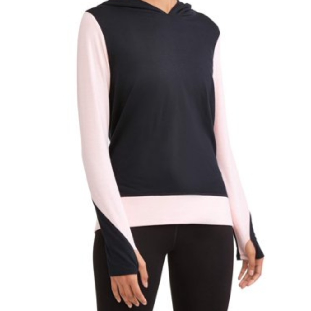 Cute pink open back 2liv Hoodie